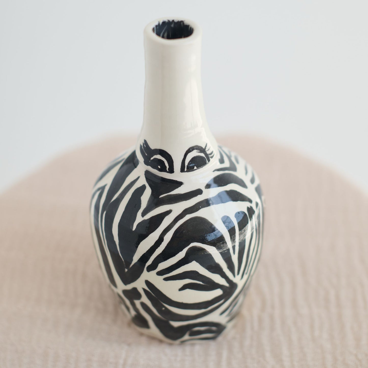 Zebra Stripes Vase