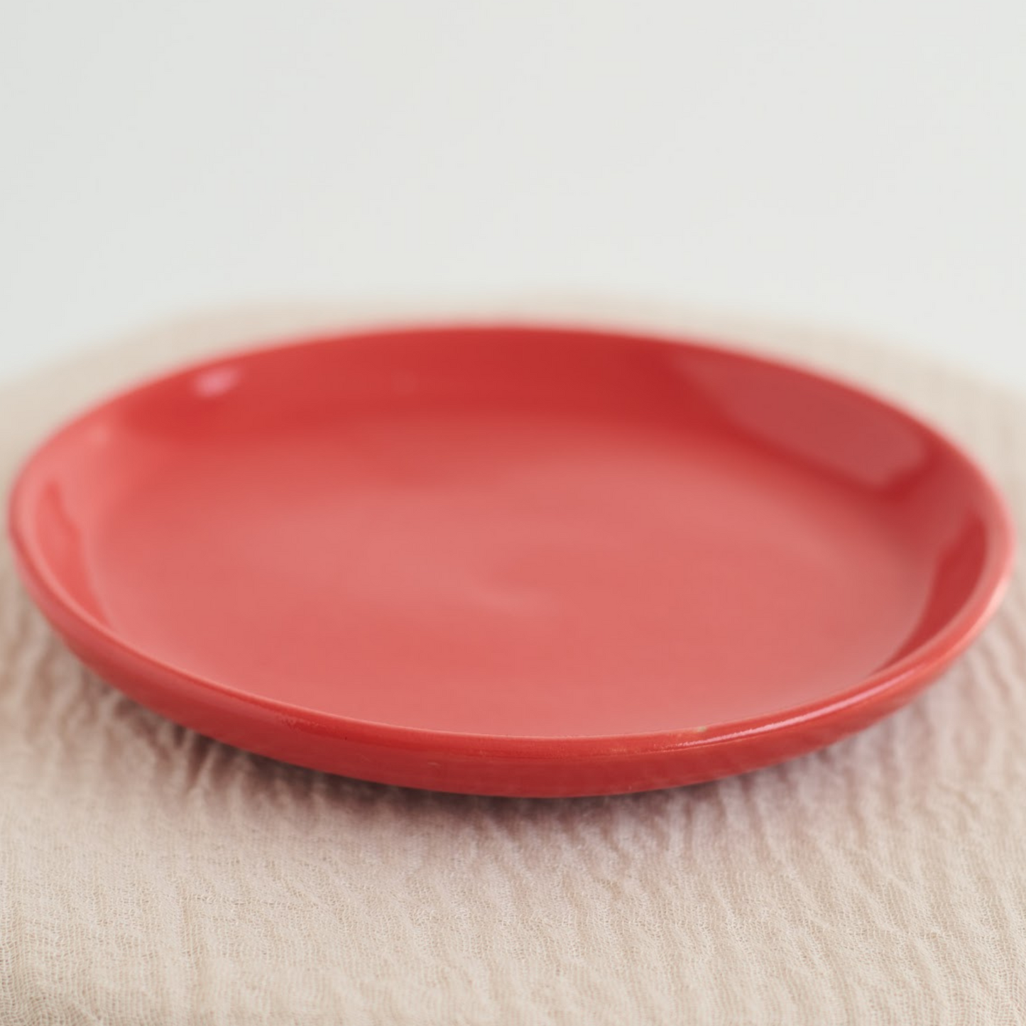 Cherry Red Plate