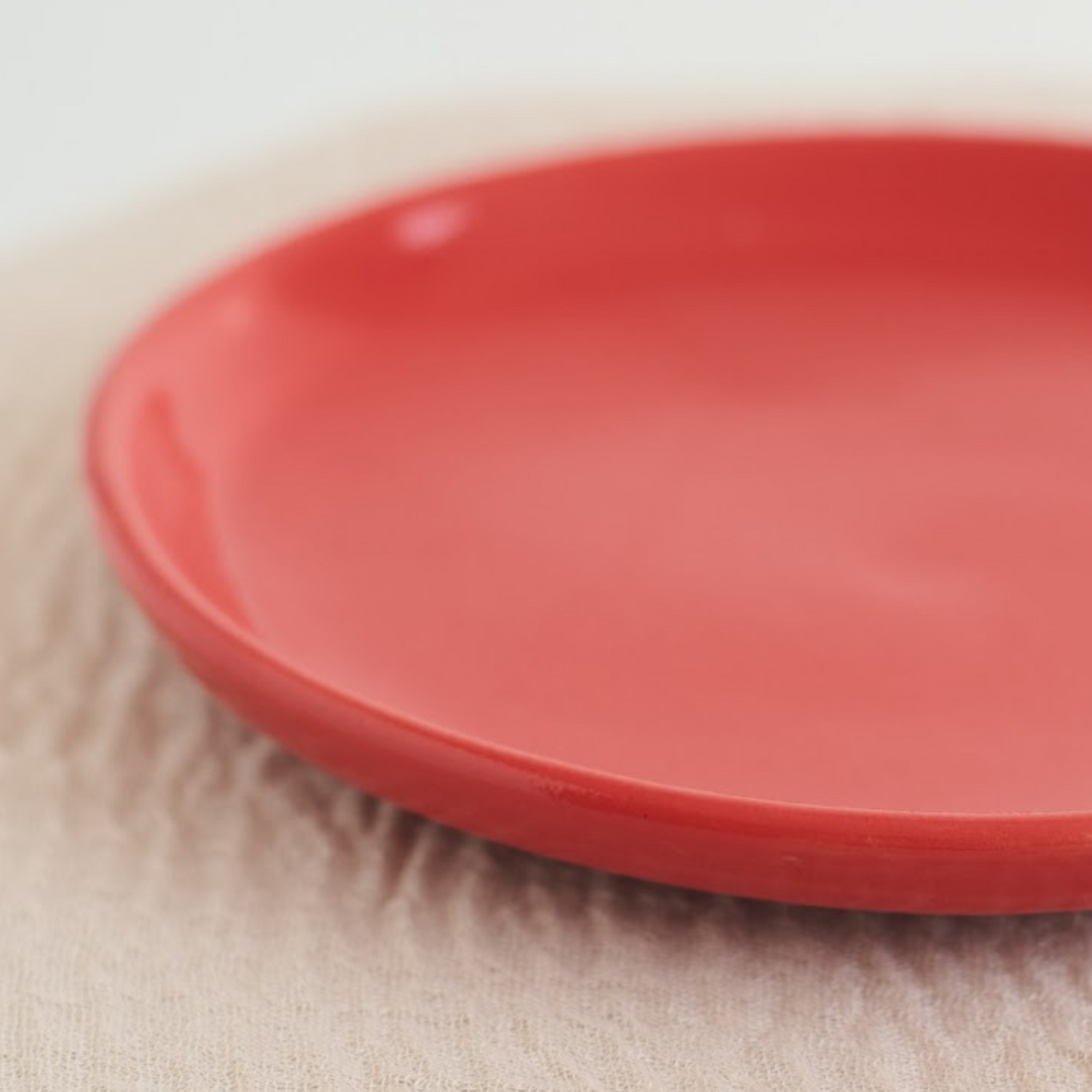 Cherry Red Plate