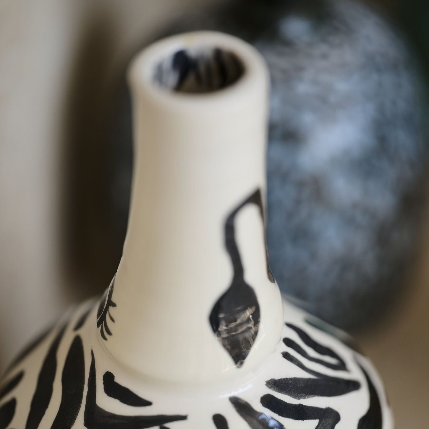 Zebra Stripes Vase