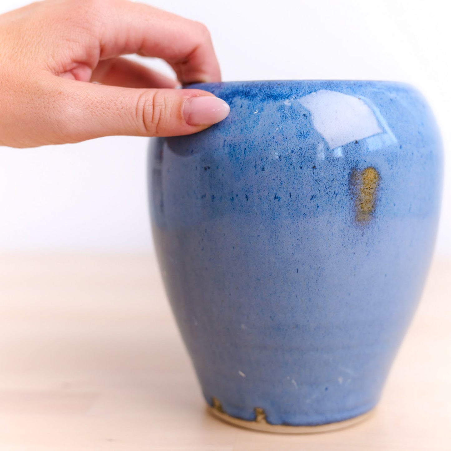 Classic Deep Blue Vase