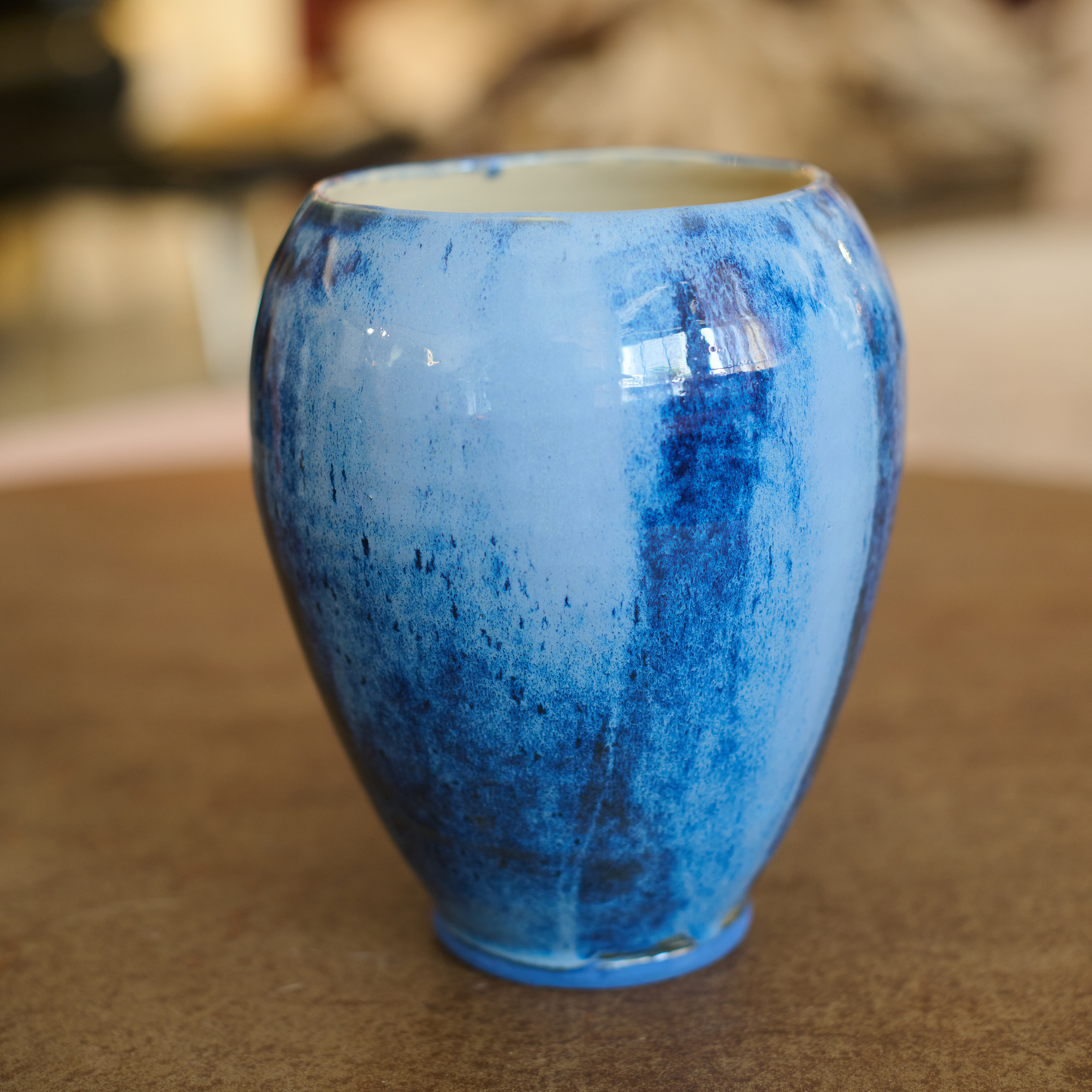 Shade of Blue Sky Vase