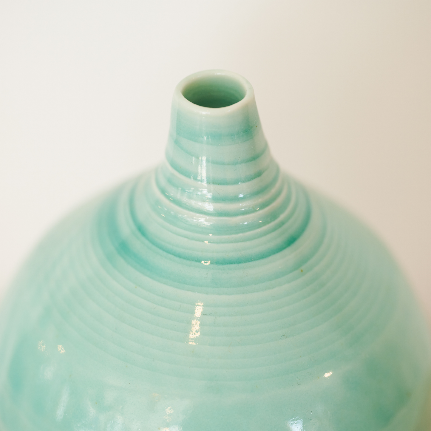 Aqua Green Vase